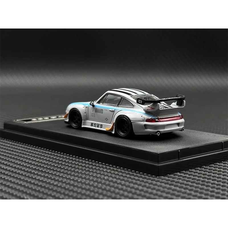 Star In Stock 1:64 RWB 930 993 GT Wing  Diecast Diorama Car Model Collection Toys