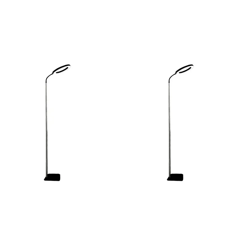 ABLJ 2 stuks 160 mm volledig spectrum 72LED dimbare plantengroeilicht volledig spectrum plantlicht plant 3 dimbare modi timer,A