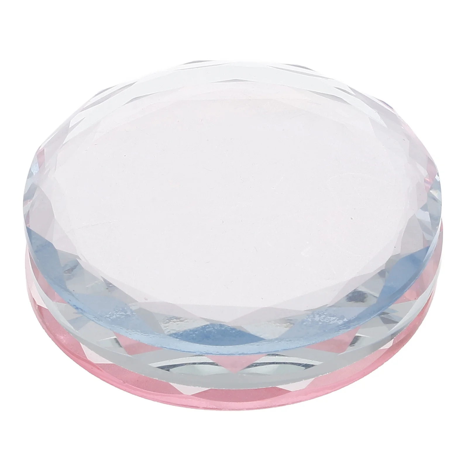 

3Pcs Crystal Lash Extension Trays Glass Pallets Lash Holder Organizer Tools Eyelash Application Display Stand Eyelashes Holder