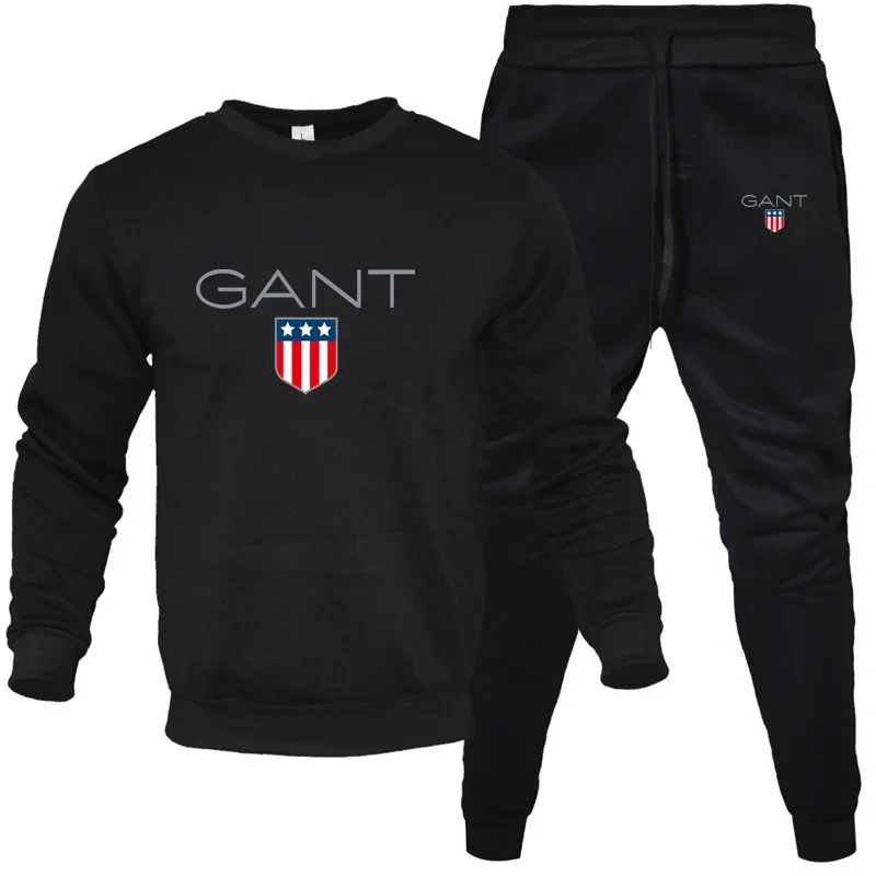 

Men's Tracksuit 2 Piece Set Hoodies and Sweatshirts Warm Cardigan Coat Mens Clothing Casual Outfits Sweatshirts Autumn Winte