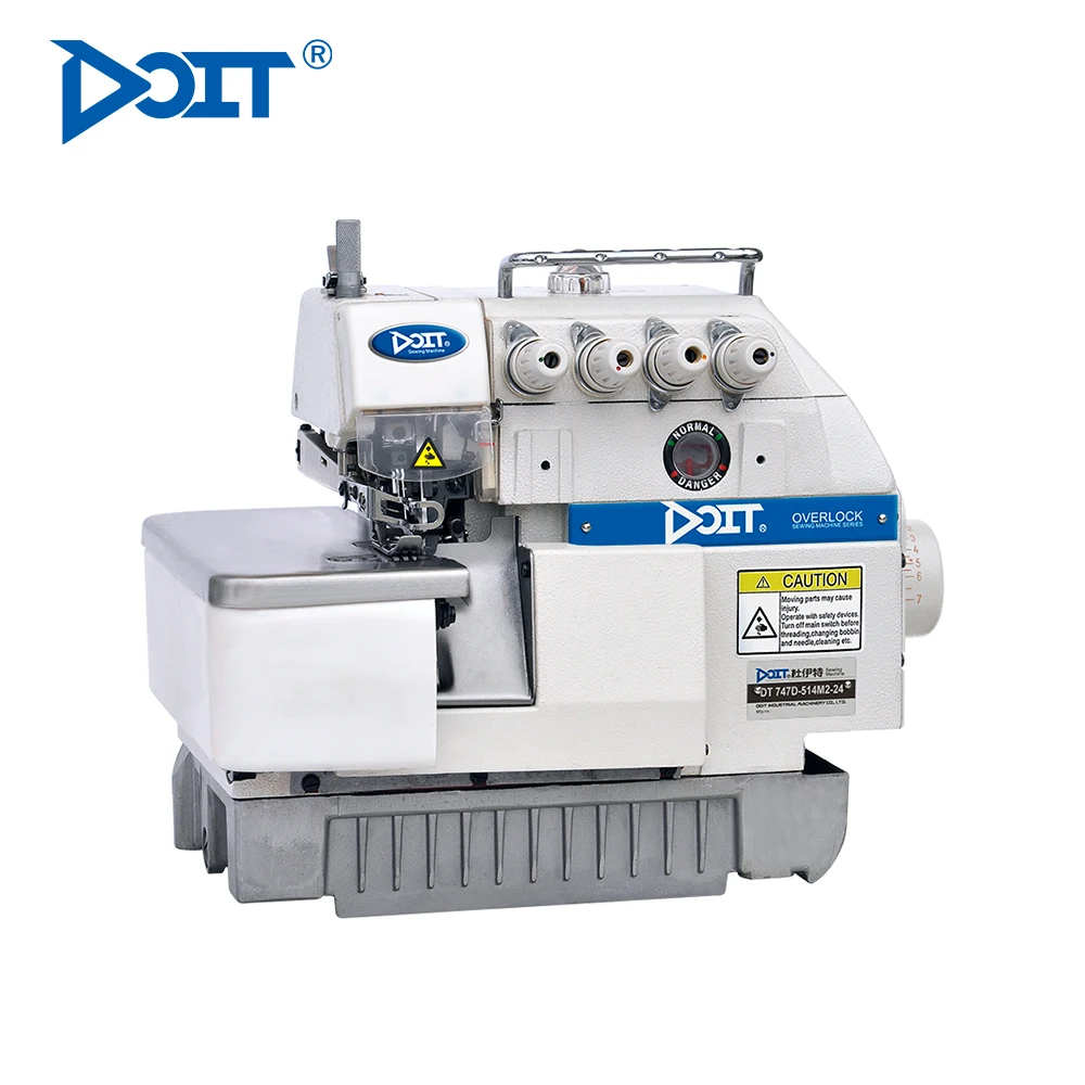 

DT757F-D DOIT Direct drive 5 Thread Flat Bed Overlock Sewing Industrial Machine price