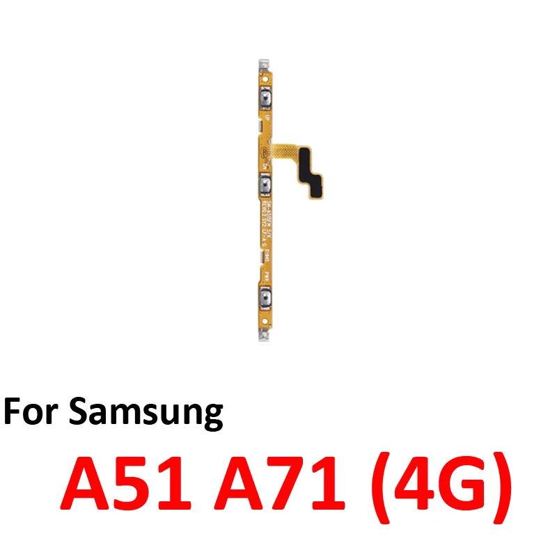 For Samsung Galaxy A51 A71 4G A515 A715 Phone Power Volume Button On Off Up Down External Key Internal Flex Cable Ribbon Parts image 4