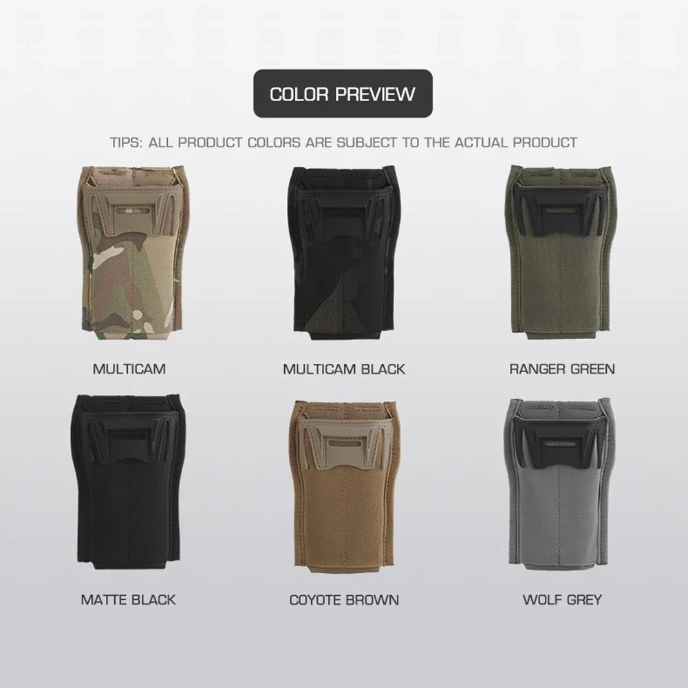 

556 Universal Mag Pouch Pincers Style AR15 Single MAG Pouches MOLLE Quick Release Airsoft Vest Agilit Plate Carrier Equipment