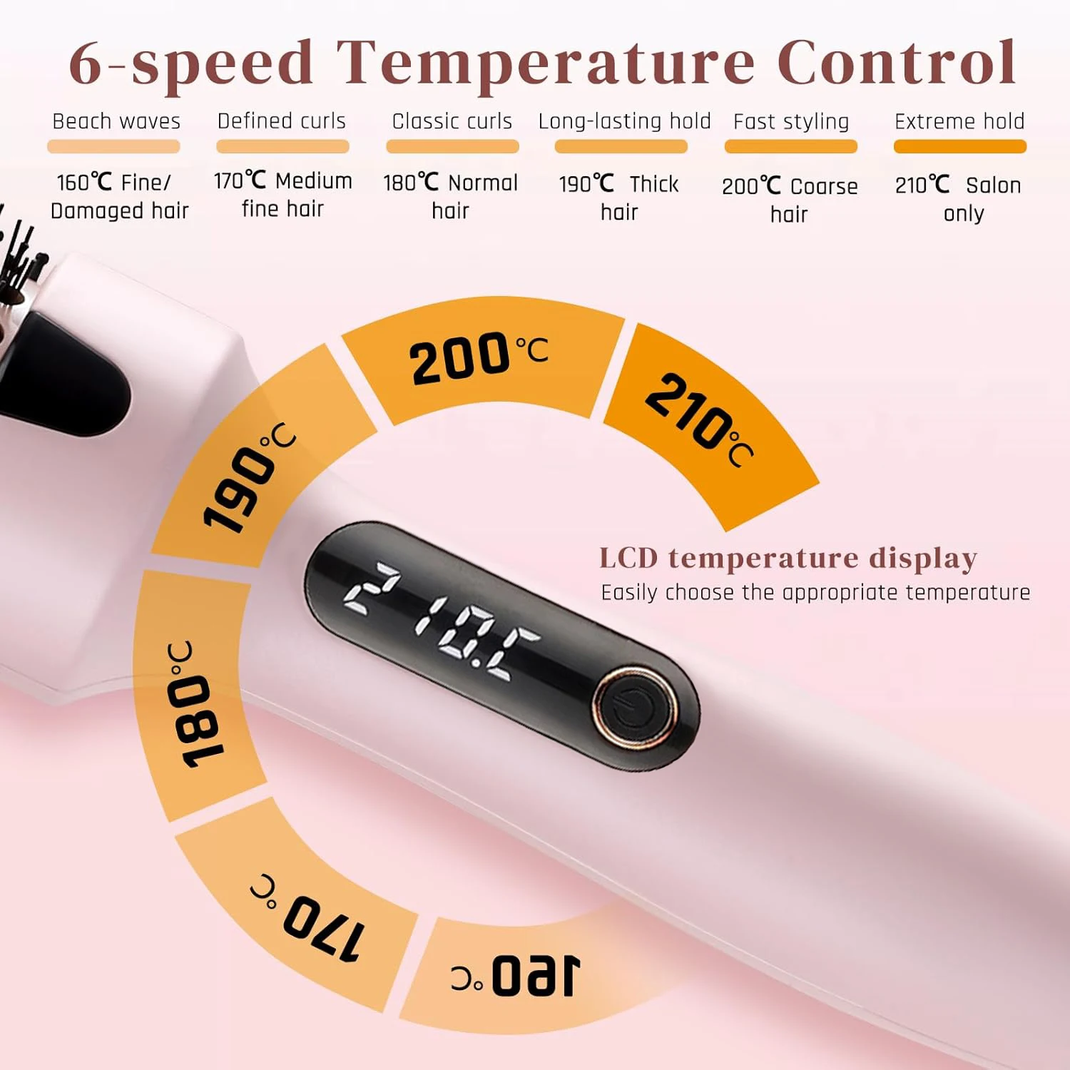 فرشاة حرارية 38 مللي متر برميل تكثيف فرشاة شعر ساخنة سيراميك مكواة تجعيد أيونية ناعمة تألق مستديرة ساخنة فرشاة حجم فضفاض
