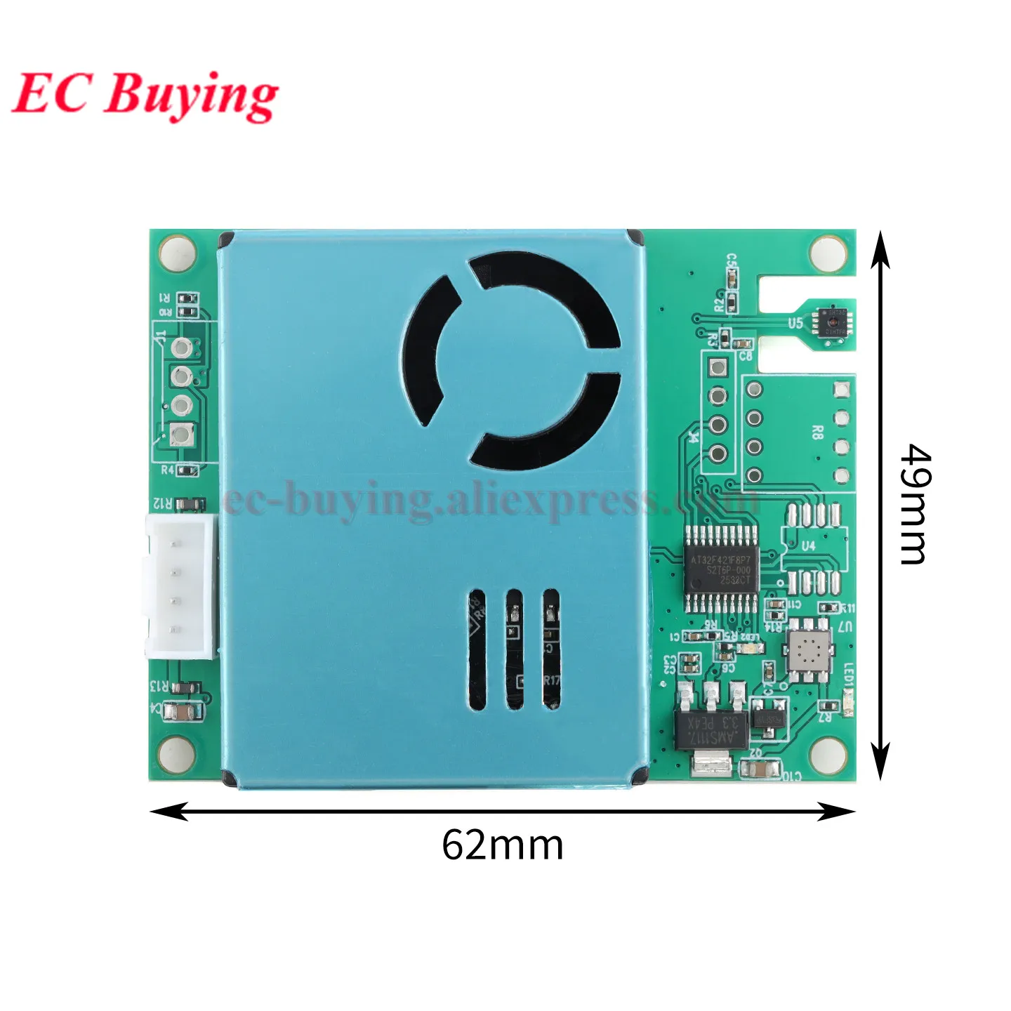 M701 M702 7-in-1 Air Quality Gas Sensor CO2 Formaldehyde Temperature Humidity TVOC PM2.5 PM10 Particle Dust RS485 UART Output
