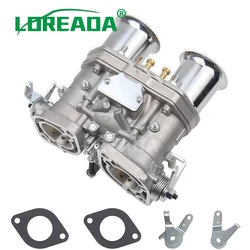 2 Barrel 40 IDF Weber Carburetor Carby + Air Horns Replace Solex Dellorto EMPI 40IDF Carb Automobile Accessories For VW Beetle