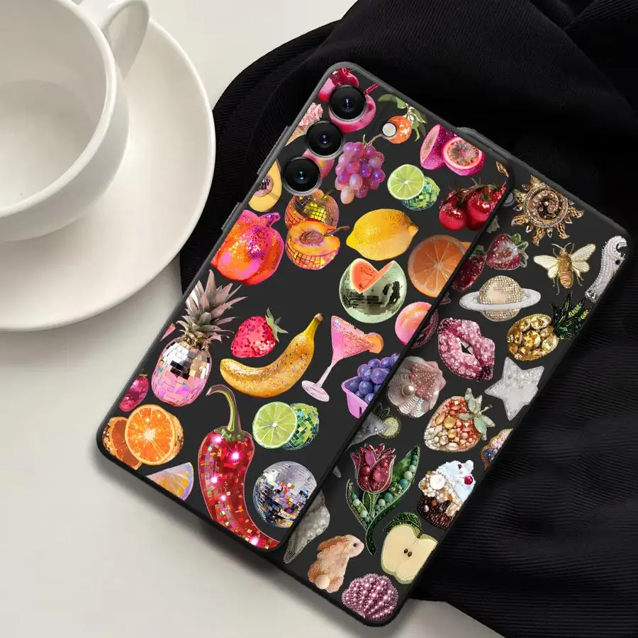 Summer Fruit Phone Cover Case for Samsung Galaxy A23 A05 A37 A73 A51 A06 A57 A15 A25 A16 A36 A12 A50 A13 A52 A70 A53 A17 A41 A55