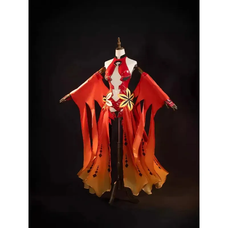 2025 애니메이션 롤 플레잉 AGCOS 길티 크라운 Yuzuriha Inori 의상 여성 길티 크라운 크리스마스 유니폼 옷 코스프레 홀