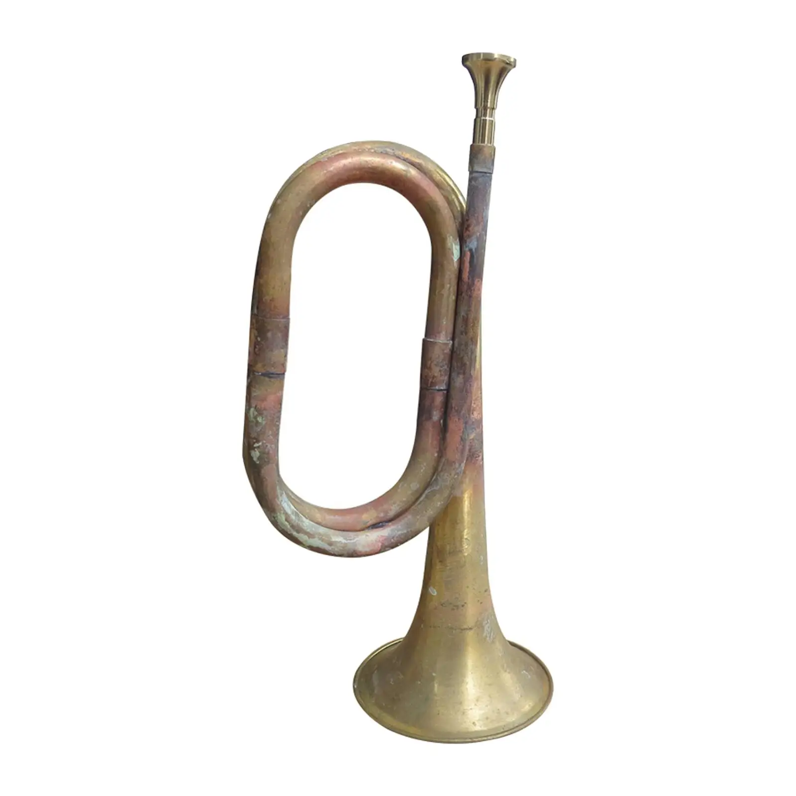 Trumpet with Mouthpiece Vintage Marching Bugle for Beginner Cavalry Children