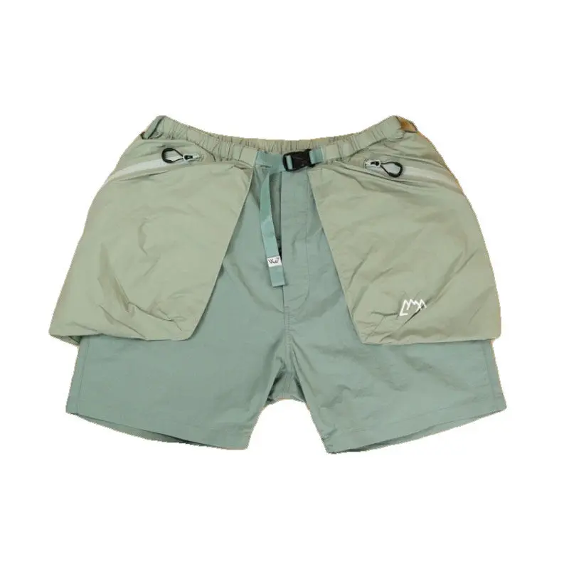 

COMFY Japanese outdoor loose layered CMF large pocket skirt functional shorts