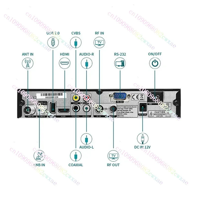 Dvb T2 S2 كومبو Cccam QBOX Ott استقبال الأقمار الصناعية 4k Dvb S2/t2 صندوق التلفزيون الذكي الرقمي المجاني CE 1080P دعم نوفا استقبال OTA