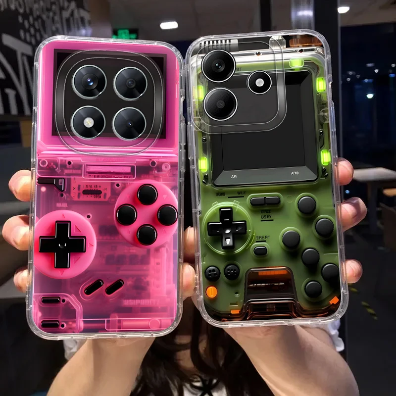 เคสโทรศัพท์แบบนิ่มสำหรับ Xiaomi Redmi Note 11 A4 14 Pro Plus 13 12 13C 14C 12S 10S 9 9S 11S เครื่องจักรนวัตกรรมขั้นสูง