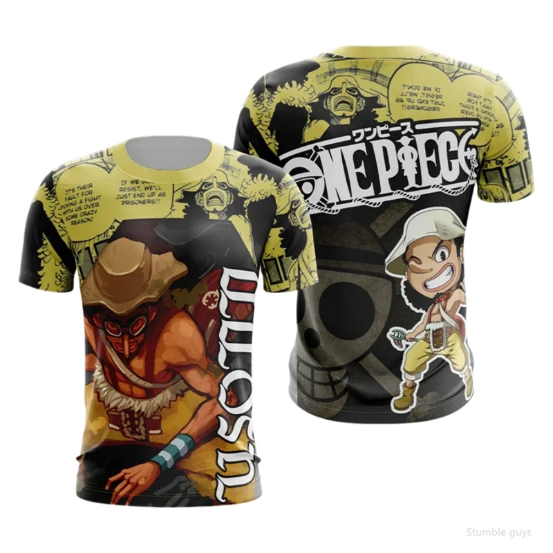 Sommer Kinder Jungen Einteiler T-Shirt Jinbe Art Print Lässige Jungenkleidung Mädchen Kurzarm Herren Jersey