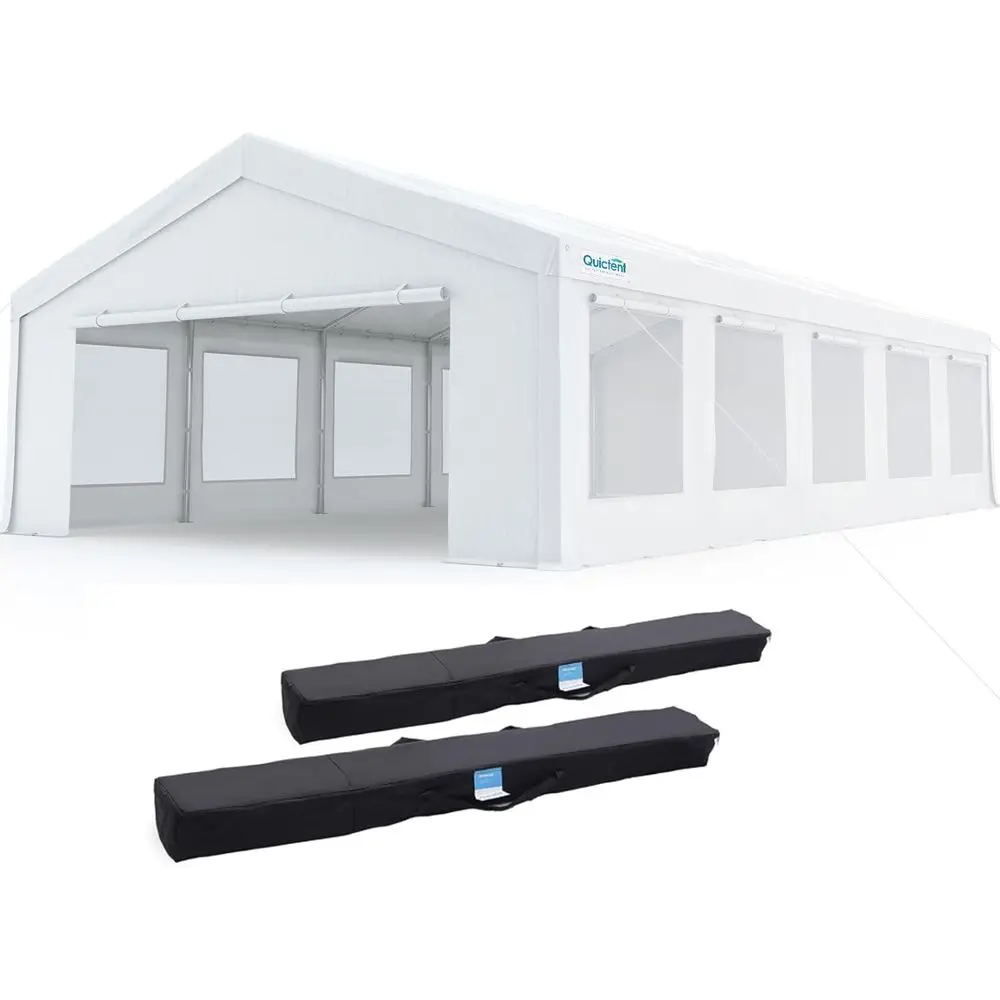 

20x30t Party Tent Heavy Duty Outdoor Tent Carport Wedding Event Shelter BBQ Wedding Tents or Parties with Storage Bags(Mesh)