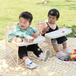 Baby Seat Booster High Chair Portable Baby Eating Sitting Chaire And Table Multi-Function Folding Travel Baby Eat Feeding Dining