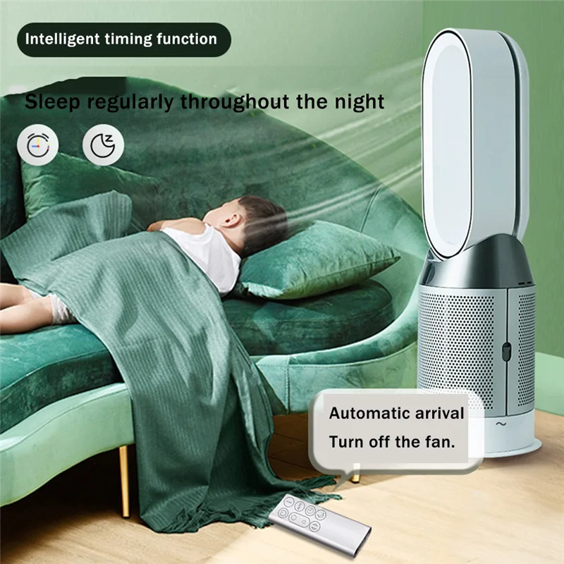 A35T-Replacement Remote Control Suitable for Dyson TP05 Air Purifier Leafless Fan Remote Control Blue