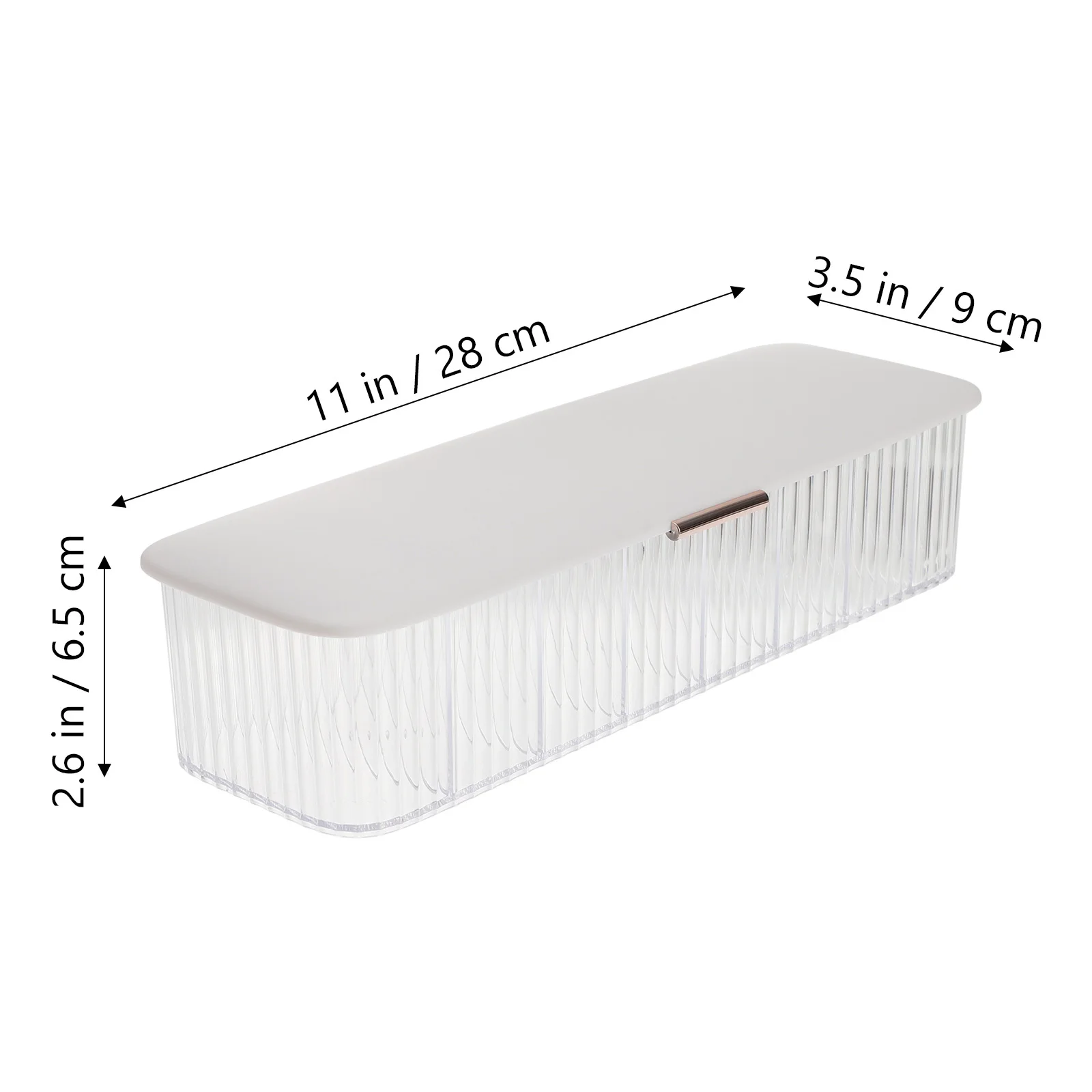 Boîte de rangement de câbles de données avec couvercle, compartiment séparé, boîte de rangement de câbles transparente pour bureau, Organization de la maison