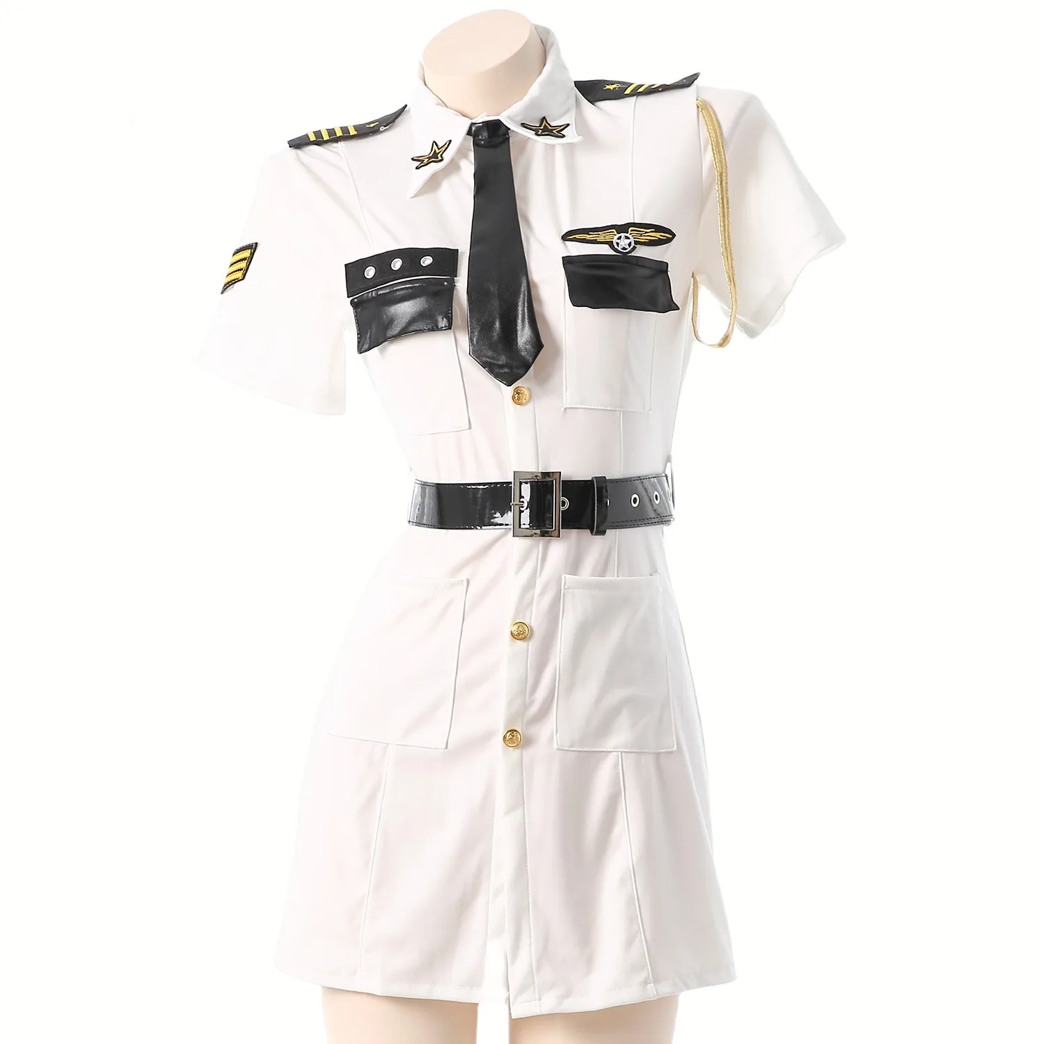 

Police Uniform Suit Role Play Officer Policewoman Secret Sexy Lingerie Outfits Pajamas Halloween Cosplay Costume