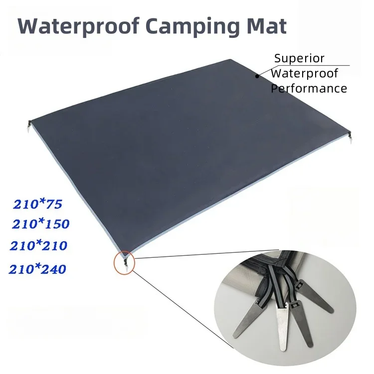 

Ultralight Waterproof Camping Mat with Stakes Large Portable Tent Mattress Beach Mat Picnic Blanket for Outdoor Adventures