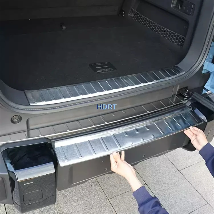 For Chery iCar V27/iCaur V27 2026 + Car Styling Door Sill Welcome Pedal Threshold Scuff Trim Rear Trunk Tail Boot Plate Cover
