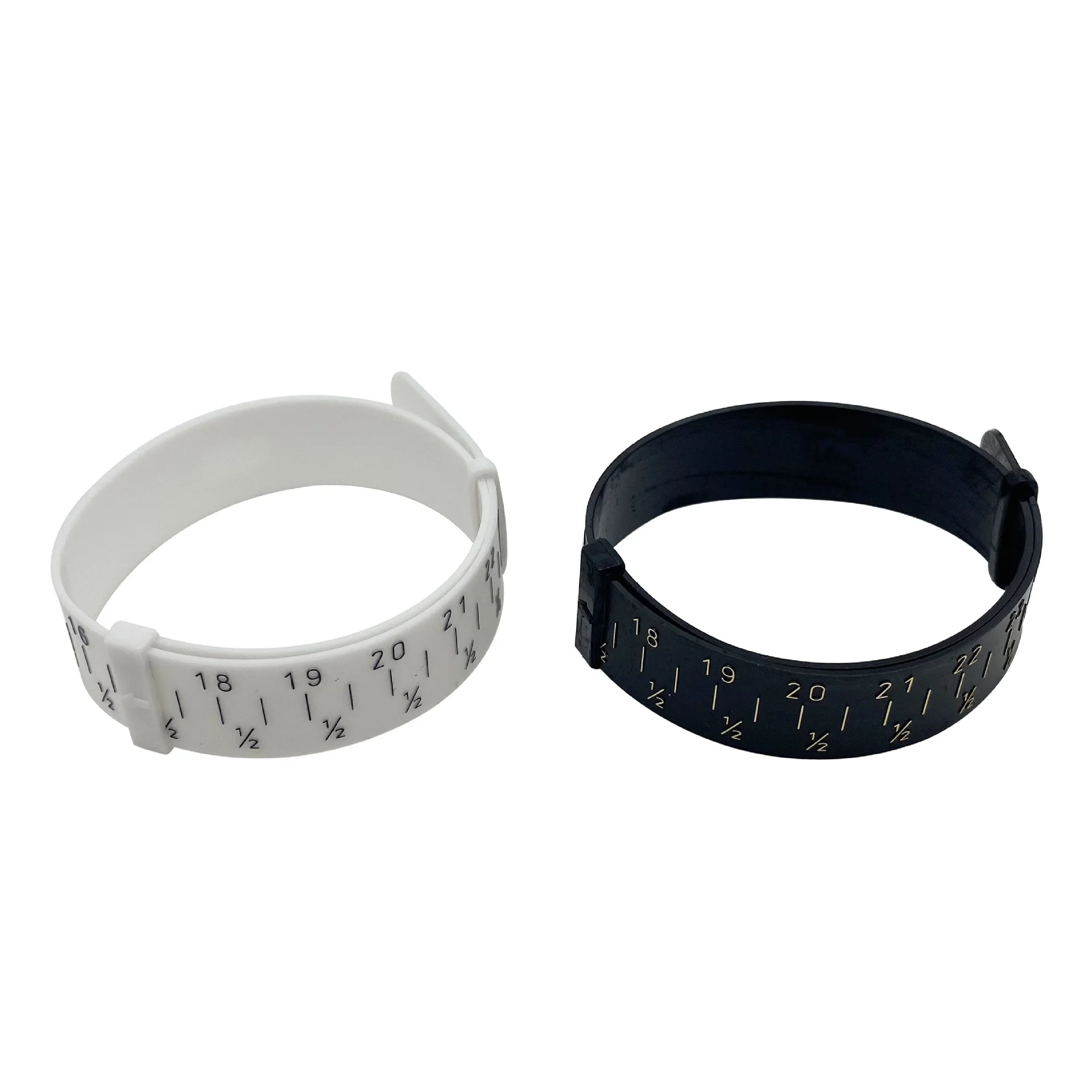 

Bracelet Measuring Strap Belt-Style Wrist Sizer Plastic Jewelry Sizing Gauge Portable Tool