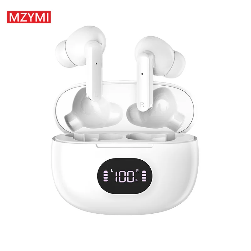 MZYMI New 919 Wireless Earbuds Touch Control LED Digital Display Bluetooth Headphone In Ear Earphone For Android iOS With Mic