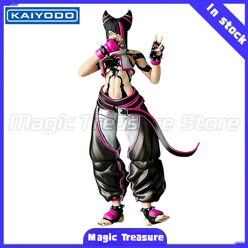 

【MT】Original KAIYODO Revoltech AMAZING YAMAGUCHI Street Fighter 6 Juri Han Action Figure Model Toy