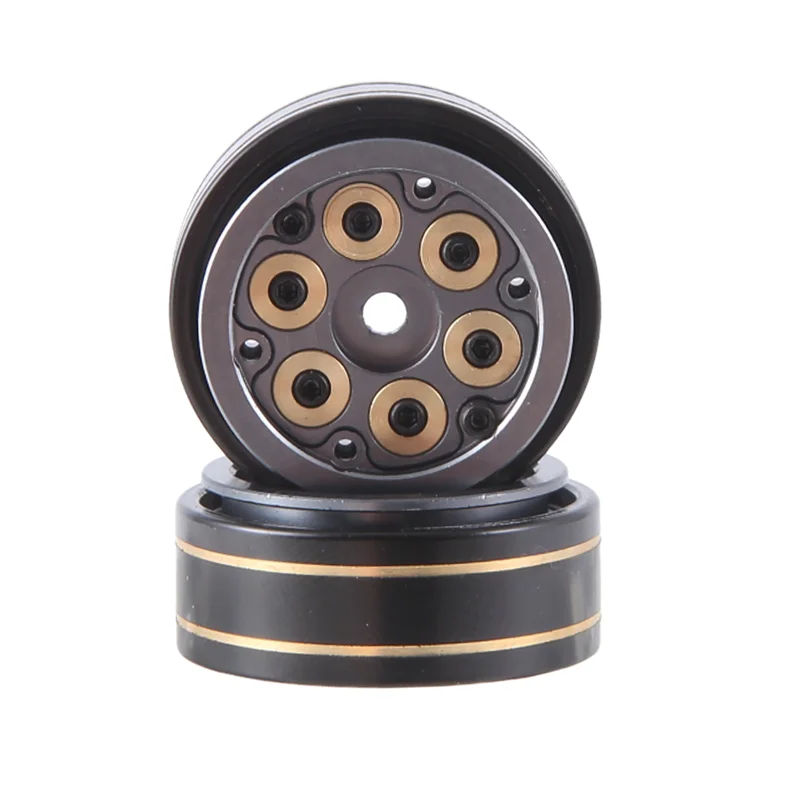 

FBIL-4Pcs 1,0-дюймовая мини-стопица колесных дисков с бисером для 1/24 1/18 RC Crawler TRX4M AX24 SCX24 FCX24 FCX18 RC Crawler Car
