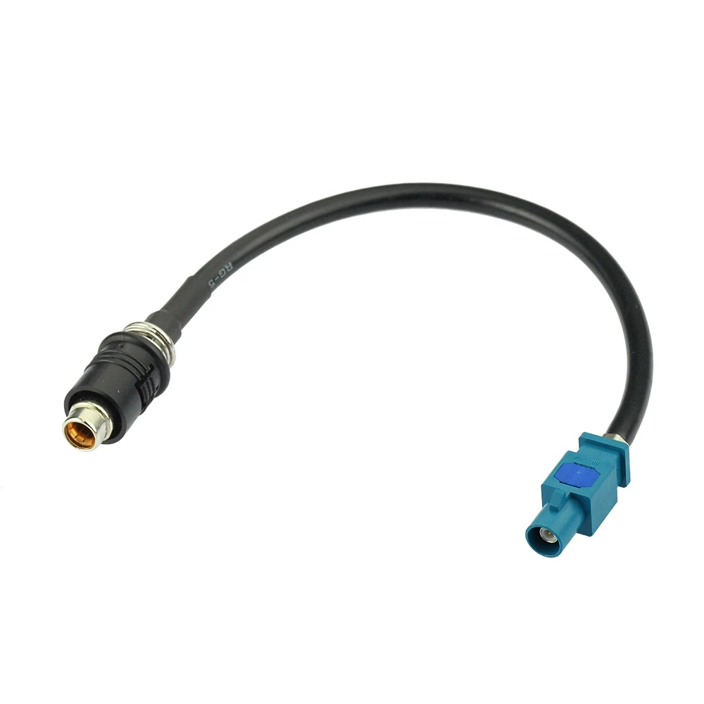 Adattatore per antenna autoradio Superbat RAKU RAST 2 RAST II a Fakra Z Adattatore maschio RG58 20 cm per Audi Seat Skoda VW