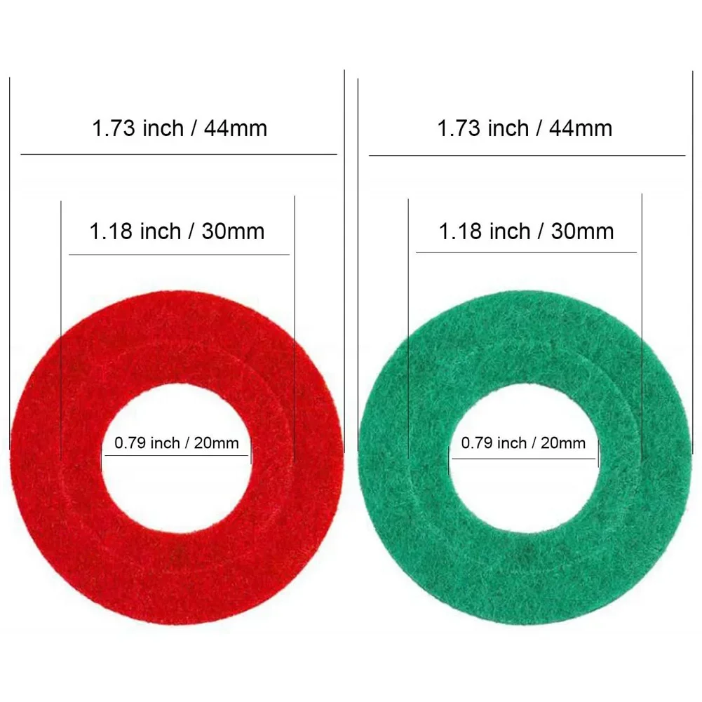 10pcs BC2127 Red And Green Battery Wiring Pile Head Protection Pad Lead-acid Battery Leak-proof Protection Gasket Battery Termin