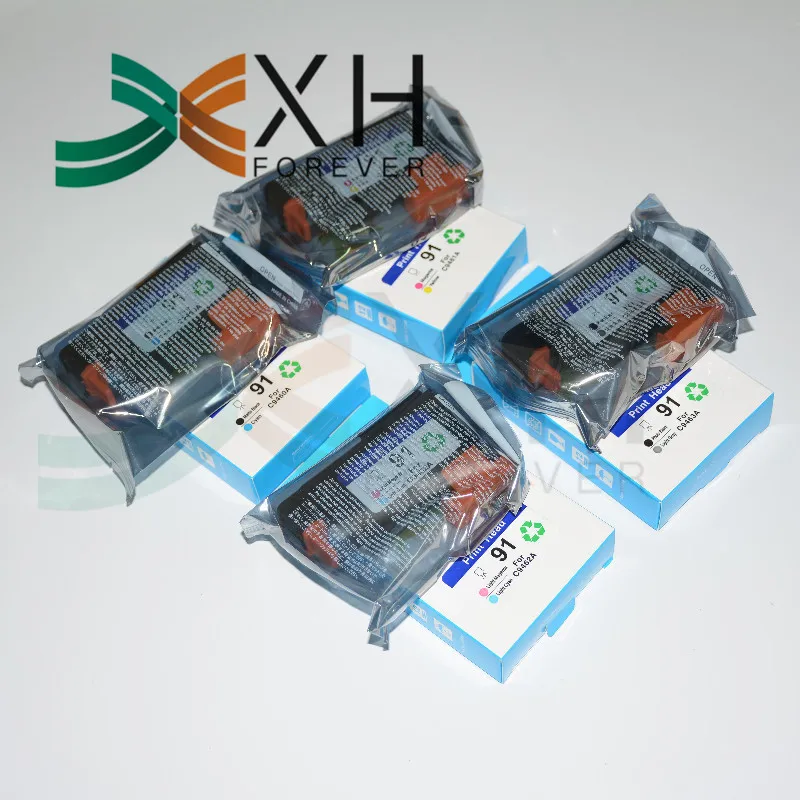 

For HP 91 Printhead C9460A C9461A C9462A C9463A Print Head For HP Designjet Z6100 Z6100ps Printer (MBK/C M/Y LM/LC PBK/LGY)