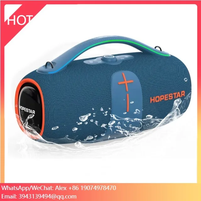 

Динамик Hopestar A85, высококачественные портативные аудиоплееры, 400 Вт, RGB, беспроводной сабвуфер, домашний кинотеатр, USB для вечеринок, компьютеров, постоянного тока