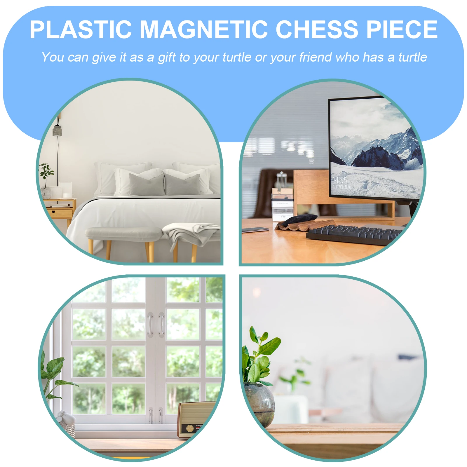 

1 set Plastic Turtle Tank Reptile Breeding Box Basking Platform Leak Proof One Piece Molding Healthy Aquatic Habitat Tortoise