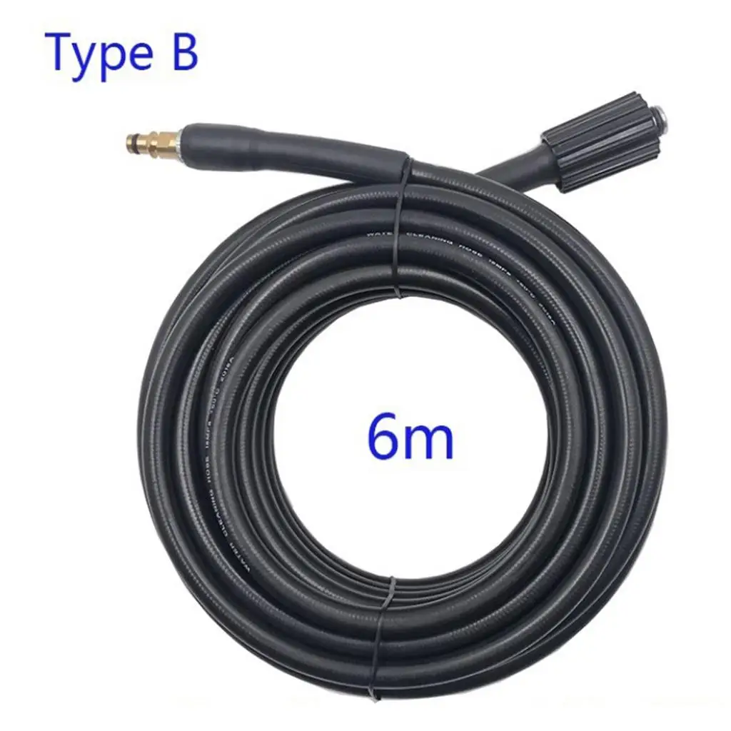 High Pressure Water Hose Flexible 20ft Neoprene Power Hose for K2 K7 Jet Wash Cleaner