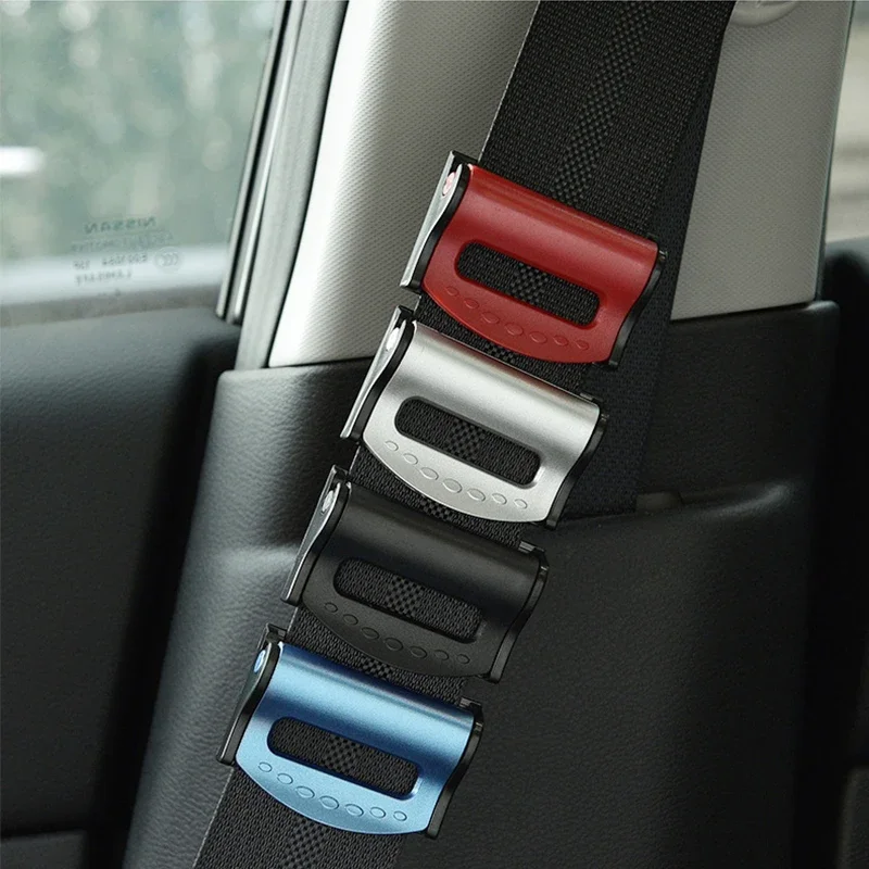 New Car Seat Belts Clips Car Stopper Buckle Safety Adjustable Relax Shoulder Neck Universal Auto Interior Decoration Accessories