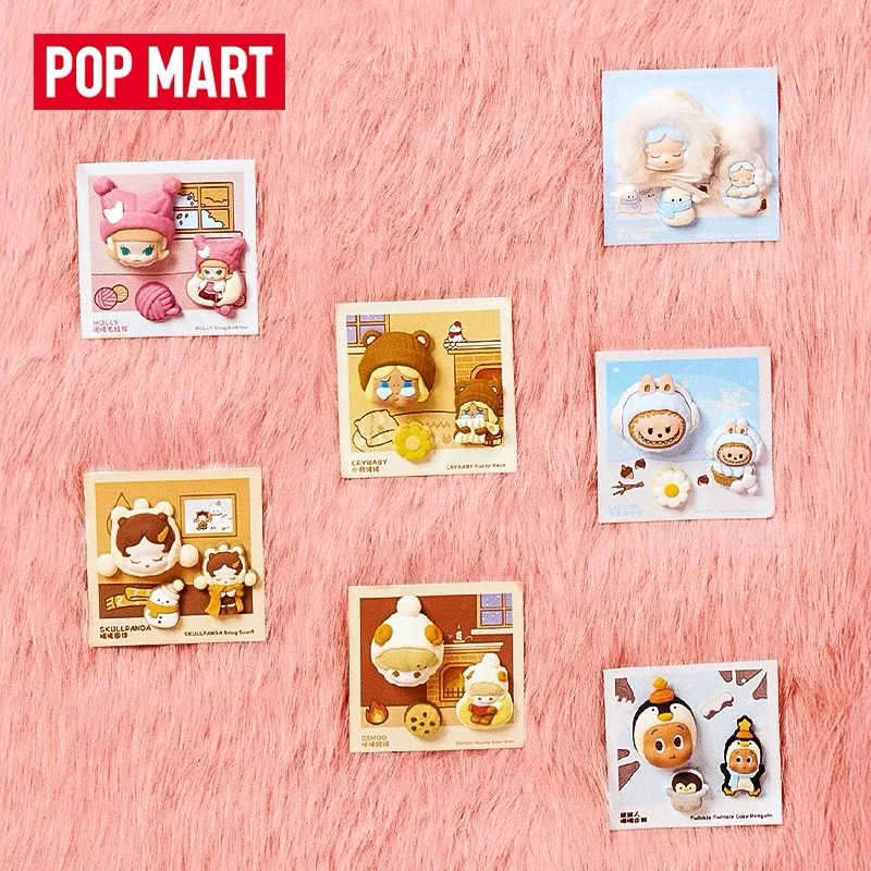 

Pop Mart Pop Bean Fluffy&Cozy Series Декоративная подвеска Слепая коробка Подвеска Декор Коллекция Таинственная коробка Модная игрушка Новогодний подарок
