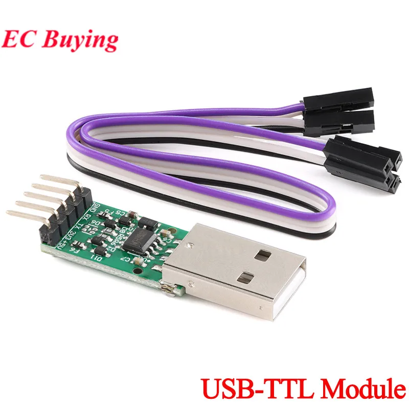 USB-TTL/RS232/RS485/CAN وحدة الاتصالات التسلسلية CH340 CP2102 تحويل البيانات بروتوكول قياسي لناقل الحركة الشفاف