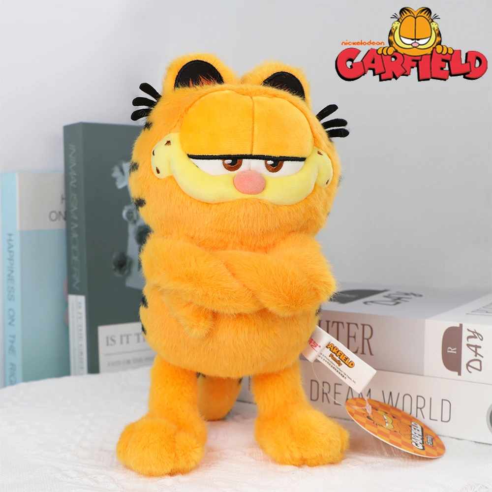 Garfield Original Big Size Plush Toy Cute Garfield Obese Cat Fluffy Stuffed Doll Christmas Birthday Great Gifts for Boys Girls