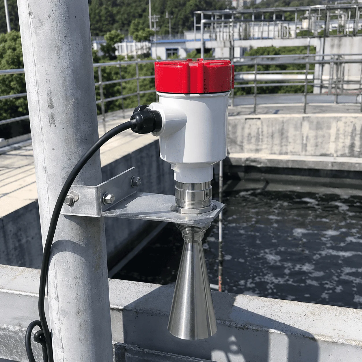 Level Measuring Instrument Deep Well Water Level Sensor Non-contact Liquid Level Sensor