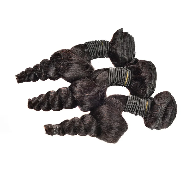 30 Zoll, natürliche Farbe, lose Wellen, Echthaar-Webbündel, 1 Stück/50 g, brasilianisches, unbehandeltes Echthaar, kann gelockt und gefärbt werden, kein Ausfallen, kein Verknoten. – Detail 4