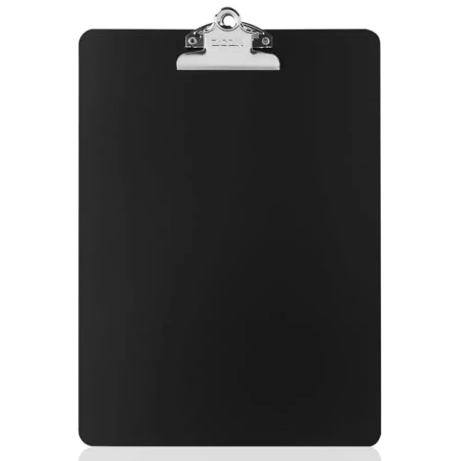

Metal Clipboard, 12 x 9 Inch Heavy Duty Aluminum Clipboards, A4 Letter Sizer Document Holder with High Capacity Clip, Suitable