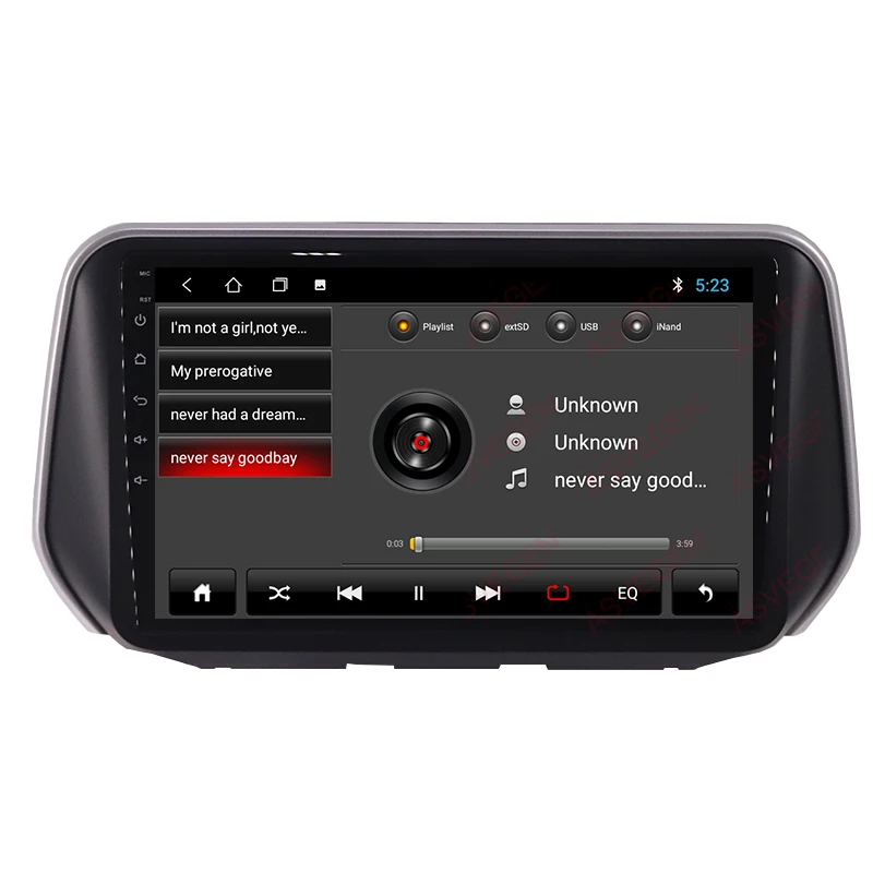 10.1 "Radio Stereo samochodowy dla Hyundai Tucson 2018-2019 Android 10 multimedialna nawigacja GPS CarPlay Bluetoot odtwarzacz jednostka główna Audio