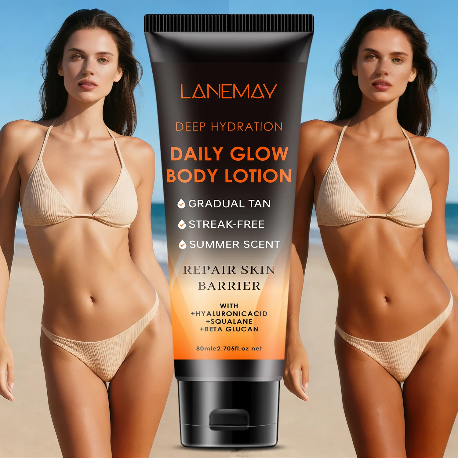 

80Ml Lift skin shine gradual change tanning body lotion seamless natural bronze moisturizer Skincare