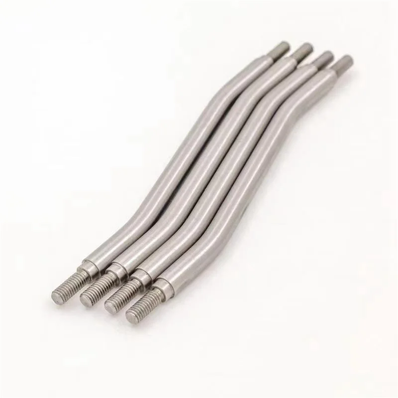 Varilla de enlace de suspensión de Metal 16X, varilla de tracción de dirección para Axial Capra AXI03004 1/10 coche trepador de control remoto, piezas de mejora