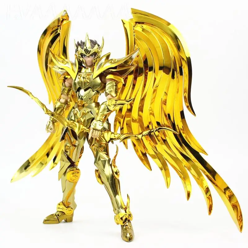 Modelo GT Saint Seiya Myth Cloth EX Sagitario Aiolos Soul of God SOG Metal Armor Action Model Figurines Saint Great Toys Model