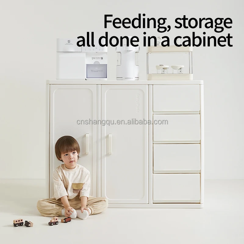 Child Storage Shelf Kids Room Furniture Almirah Design Toy Cloth Cupboard Wardrobes Kids Wardrobe Plastic Cabinet