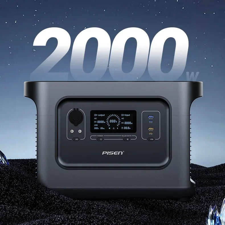 

Renewable energy products Portatil 110v 220v multifunctional portable power station solar generator 2000w for camping