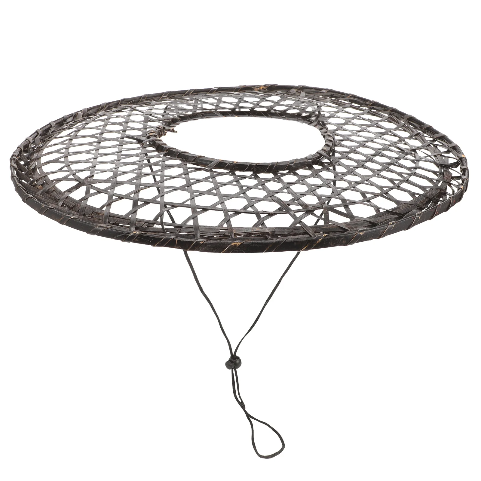 

For Chinese Style Vintage Chinese Style Bamboo Hat Woven Hat For Cosplay Party Decorative