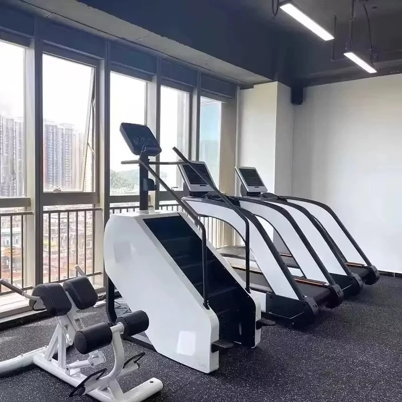 Commercial Electric Stair Stepping Aerobic Climbing Machine Studio Training Fitness Equipment