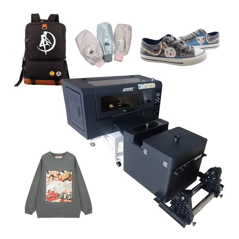 Easily operate A3 Dtf Printer Xp600 head Dtf T Shirt Printing Machine Heat Transfer Direct To Film Dtf Printer 30Cm With Oven